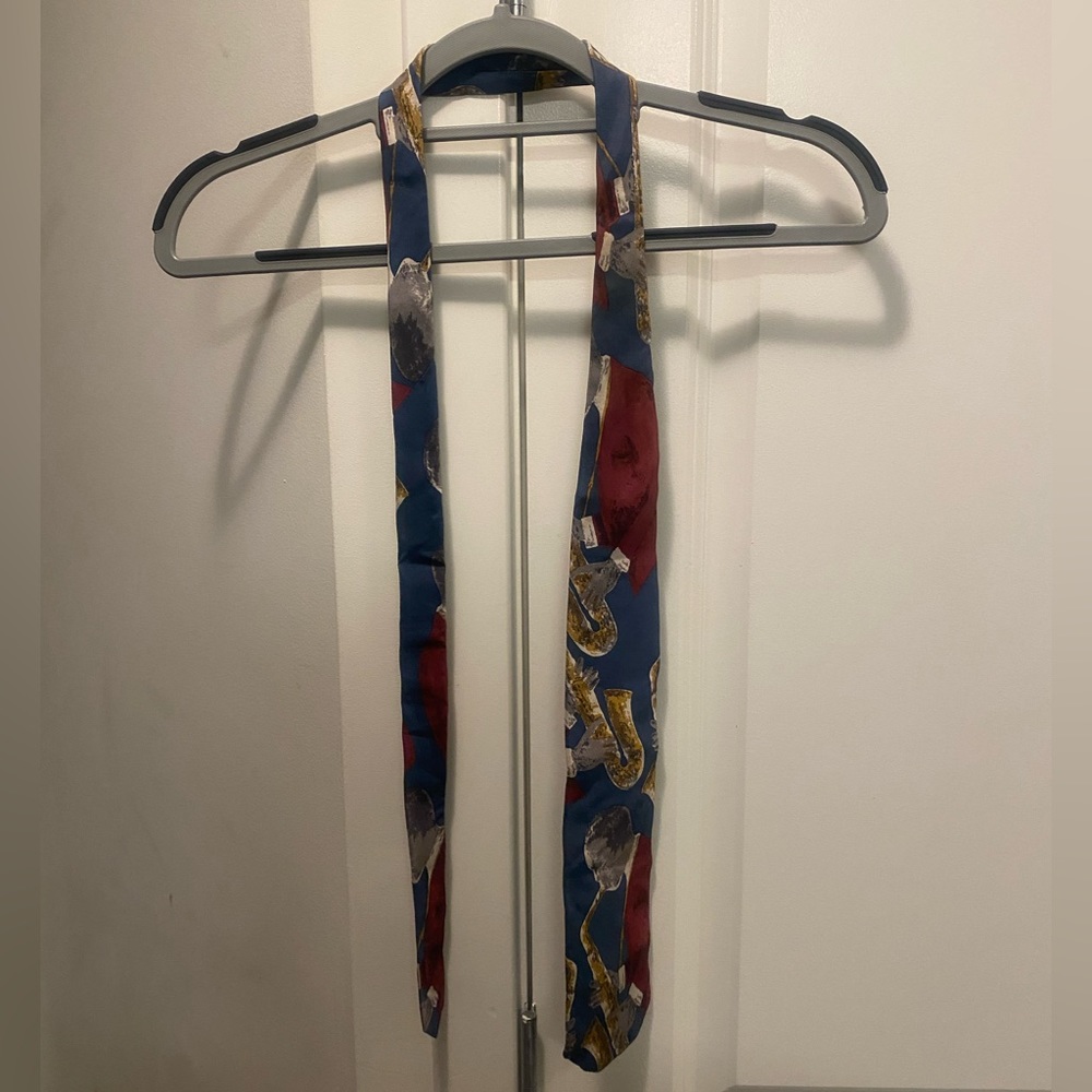 Pierre Balmain Saxophone Player Tie